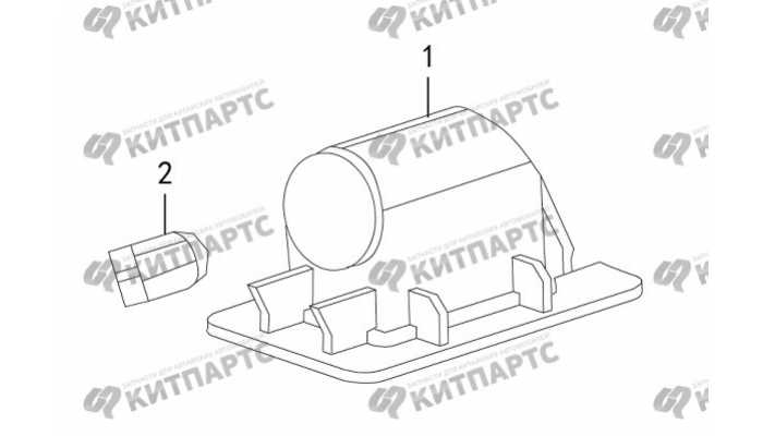 Фонарь освещения номерного знака Great Wall DW Hower H5